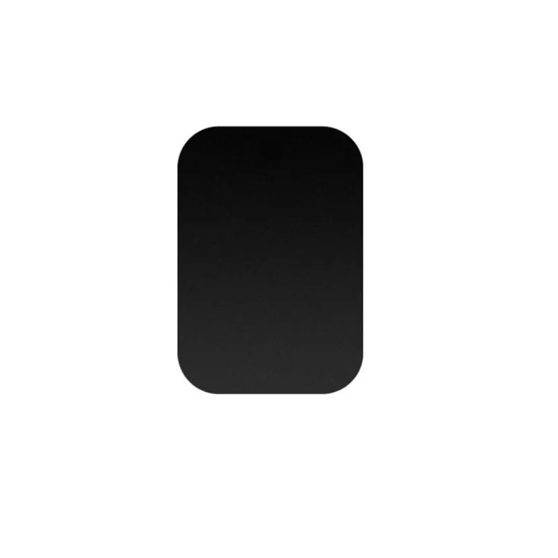 1Rectangle Автомобильный держатель для телефона,, металлическая пластина, Универсальный сменный комплект металлических пластин с клеем для магнитного крепления, Магнитная подставка для мобильного телефона - Цвет: 1Rectangle
