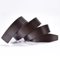 first layer cowhide mens belt strip 3 7cm perforated suitable plate buckle head sliding buckle head non two layer leather