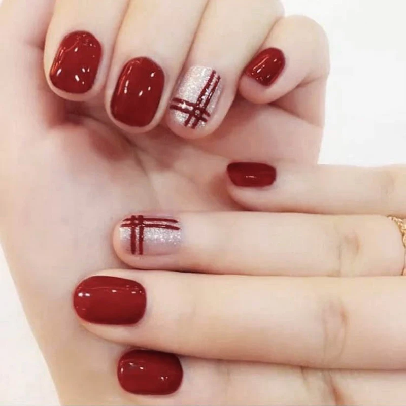 Водонепроницаемый беременная женщина нейл-арта полный паста Стикеры лак для