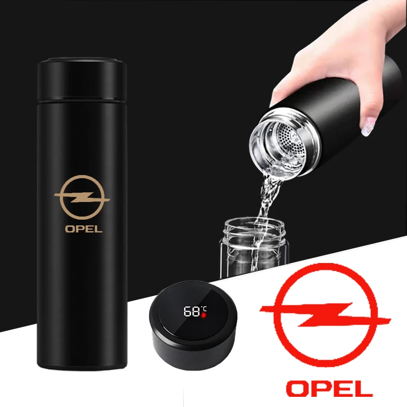 

Автомобильные аксессуары, фляжки, дорожный автомобильный термос для супа, кофе, бутылка для воды для Opel Astra J H G Insignia Mokka Corsa D Vectra C Zafira