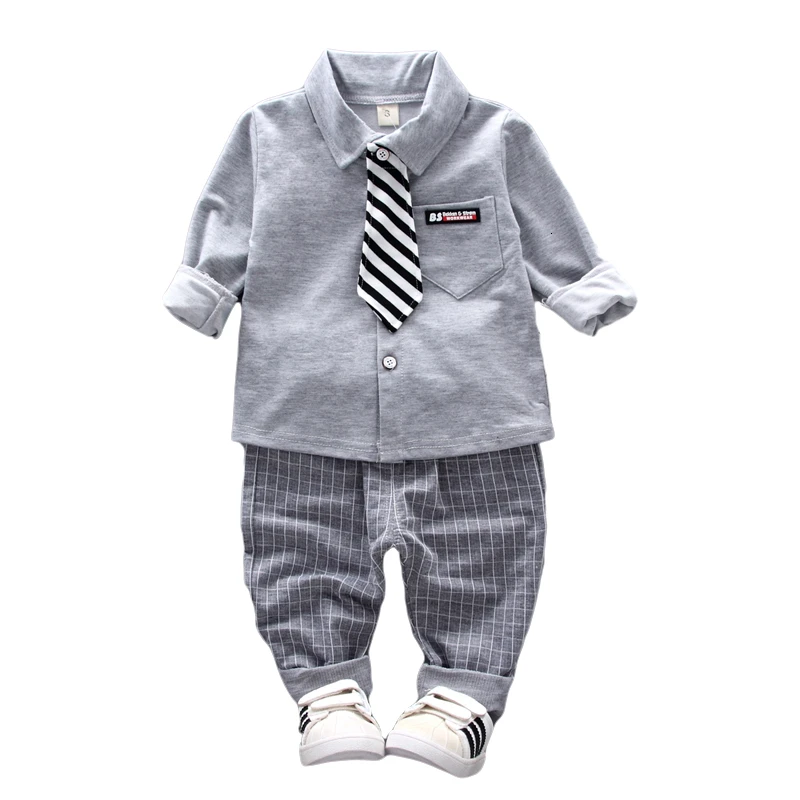 Новая весенняя модная одежда для маленьких мальчиков детская рубашка с