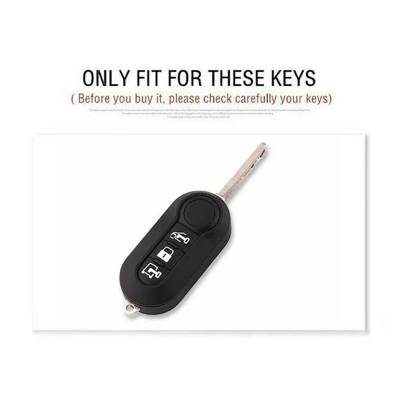 Мягкий чехол для ключа из ТПУ Fiat 500 Punto Lancia Ducato Brava Delta Remote Fob | Автомобили и