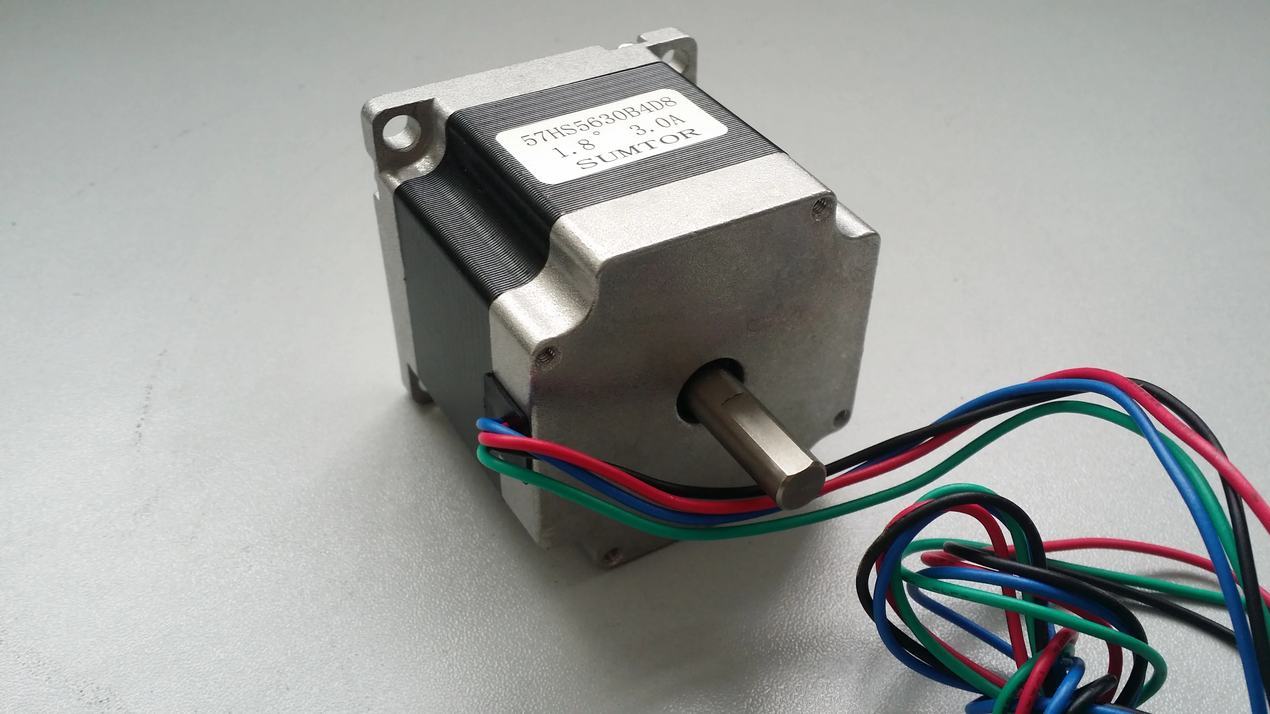 

NEMA 23 Stepper Motor Dual Shaft 8mm 1.2N.m (167oz-in) Body Length 56mm CE ROHS CNC Stepping Motor nema23