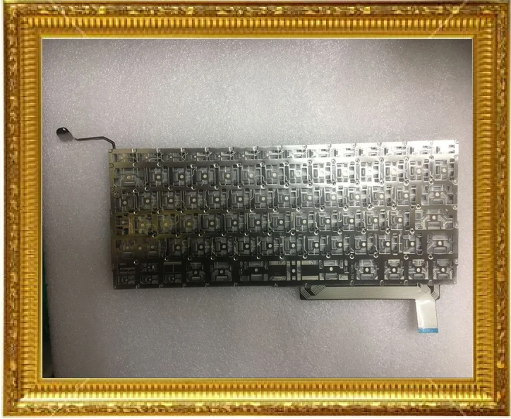 Ноутбук 15 4 дюйма A1286 клавиатура AZERTY для Apple Macbook Pro дюймов Клавиатура Французский