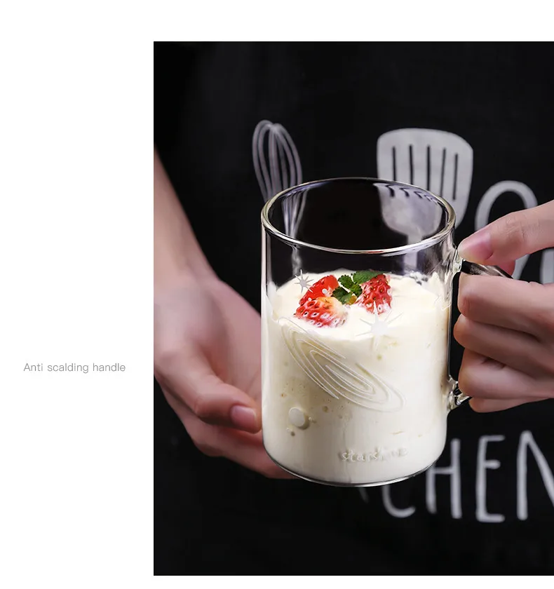 Новая люминесцентная стеклянная чашка для воды очень красивые чайные чашки с