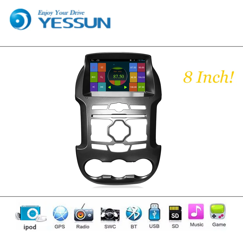 Автомобильный DVD плеер Android Wince система для Ford Ranger Авторадио автомобильное радио