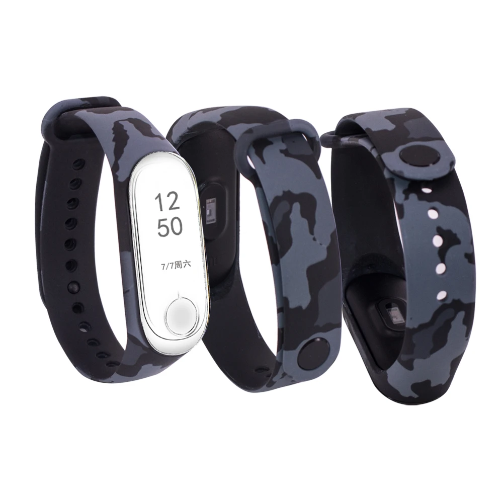 Цветные цветы для Xiaomi Mi Band 4 ремешок Силиконовая печать miband NFC аксессуары xiaomi mi band |