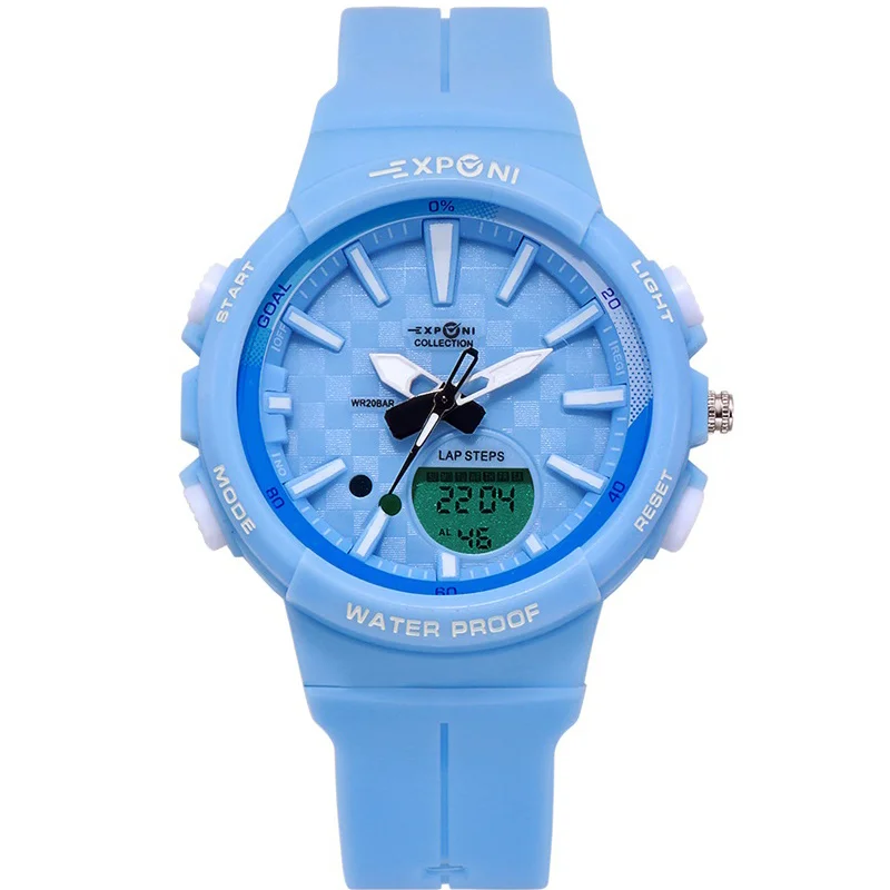 SUMTOCK модные детские электронные часы спортивные водонепроницаемые светодиодный