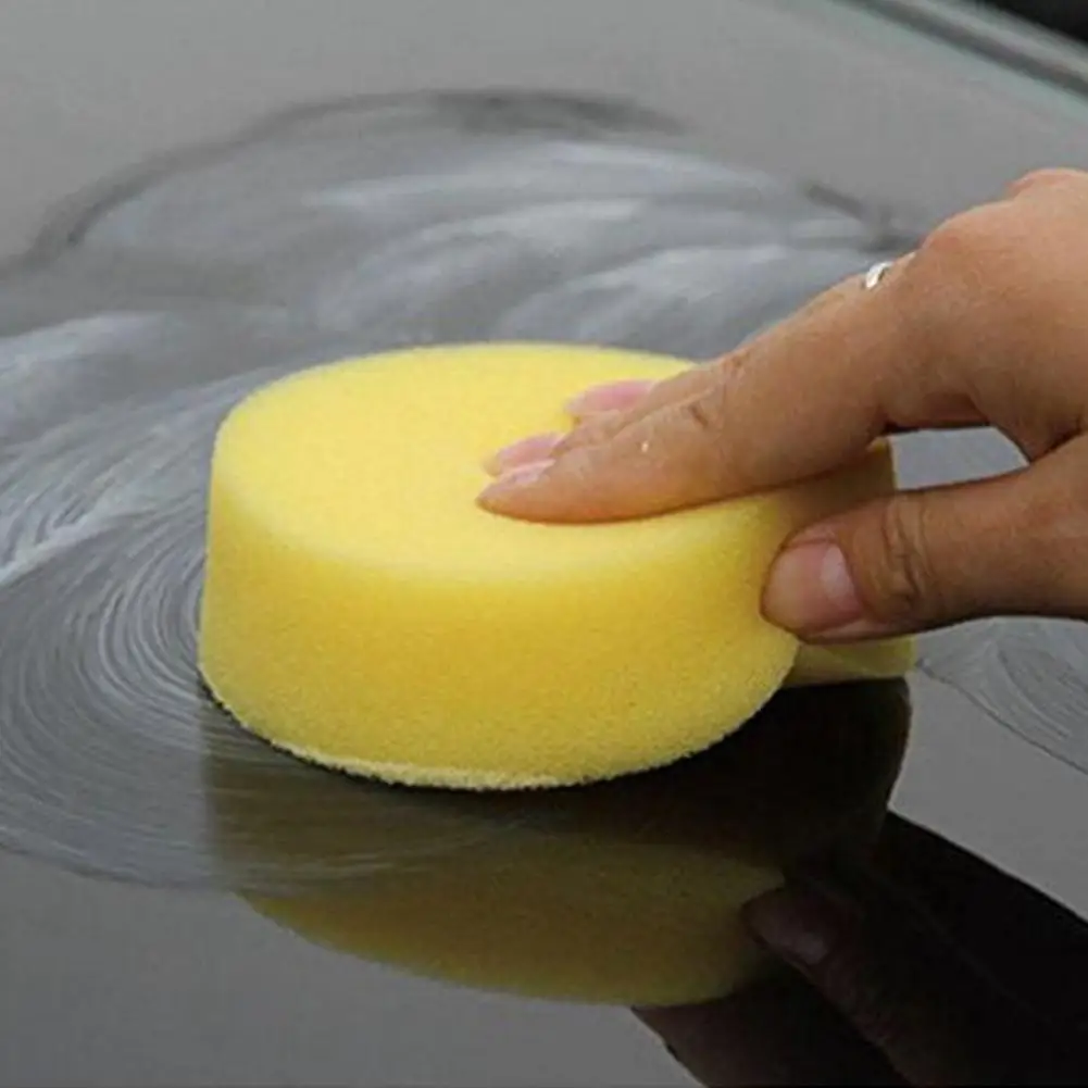 

1pc Auto Care Polish Sponge Cleaning Tools Wax Sponges Auto Body Glass Wash Sponge Washer Applicator Pads Auto Wax Foam Cleaning