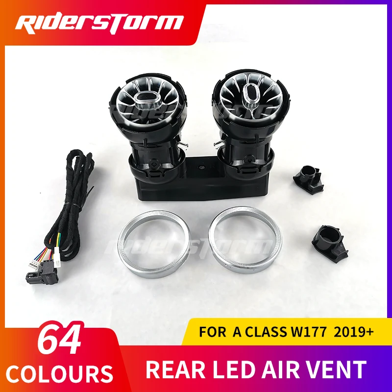 Светильник щение салона для Mercedes A class A200 A180 W177 A177 вентиляционные отверстия