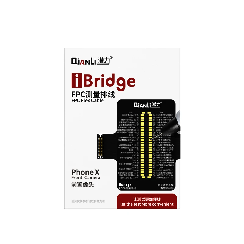 QianLi iBridge Тестовый Кабель для iPhone X 8g 8p 7g 7p дисплей неисправности материнской платы