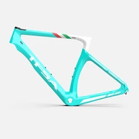 2021 lightweight only 1100g 3k accept oem customized paint blue carbon road bike frame