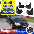 Брызговики для Audi A6 C5 Sedan 1998 1999 2000 2001 2002 2003 2004 2005, брызговики от грязи, брызговики, аксессуары, 4 шт.