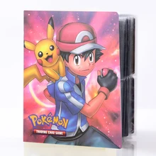 Album Book Cartoon Anime New 240PCS Game Cards GX EX VMAX Holder Collection Folder Kid Cool Toy Boy Girl Gift Pokemon Card