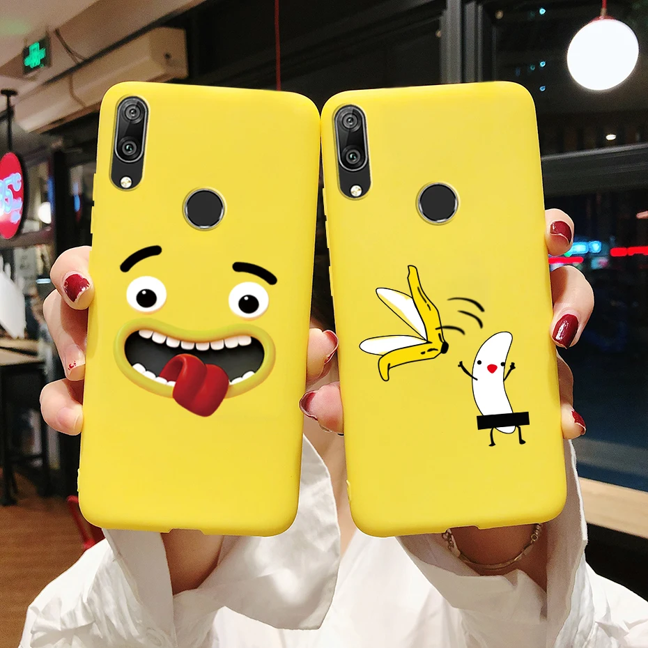 for huawei y7 2019 case huawei y7 prime 2019 silicone matte cover for fundas huawei y7 2019 y 7 y7prime y7 prime 2019 phone case free global shipping