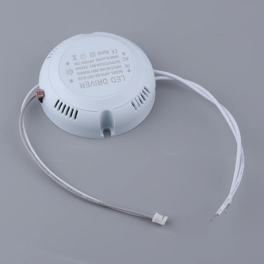 Светодиодный свет Питание драйвер 8-24 Вт DC 24 V-82 в 240mA AC 165-265V 50/60Hz