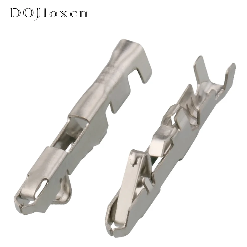 

20/50/100/200 Pcs 2.0mm G47 Automotive Electrical Cable Loose Splice Pins Brass Crimp Auto Instrument Female Wiring Terminal