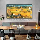 Картина маслом Ван Гога на холсте, известная ручная роспись, картина маслом подсолнуха, настенная живопись для украшения стен комнаты