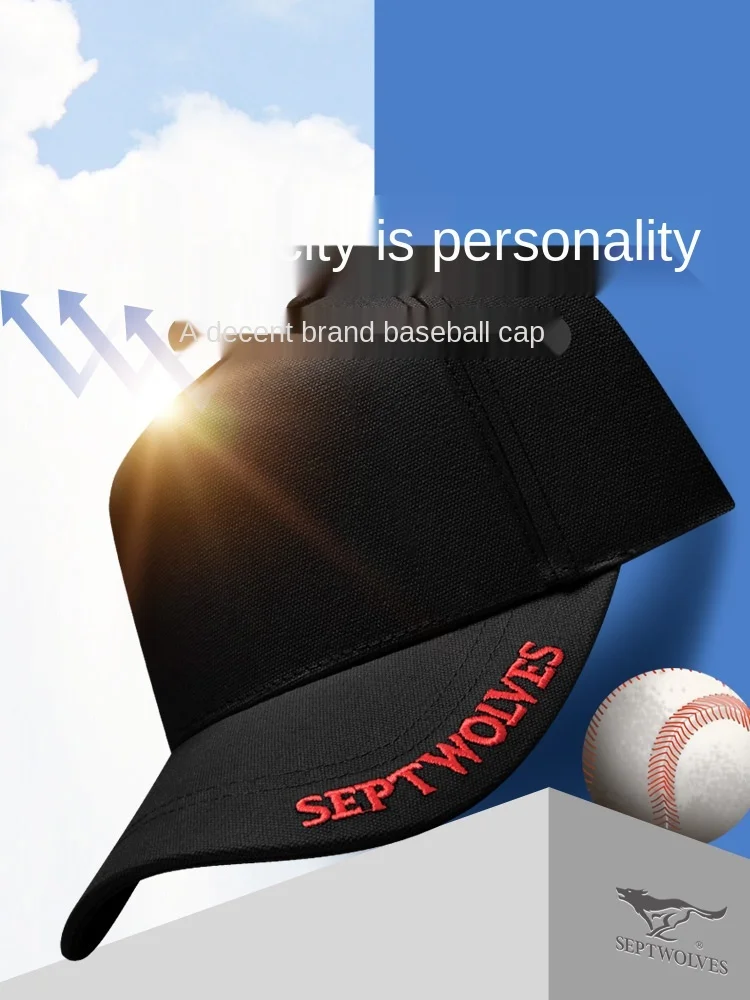 

Men's Peaked Cap Ins Fashion Brand Baseball Cap Female Street Trend Hipster Korean Style Work Clothes Casual Hat