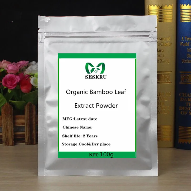 

High quality bamboo leaf extract powder, bamboo leaf, festival flash powder, antioxidant support skin beauty