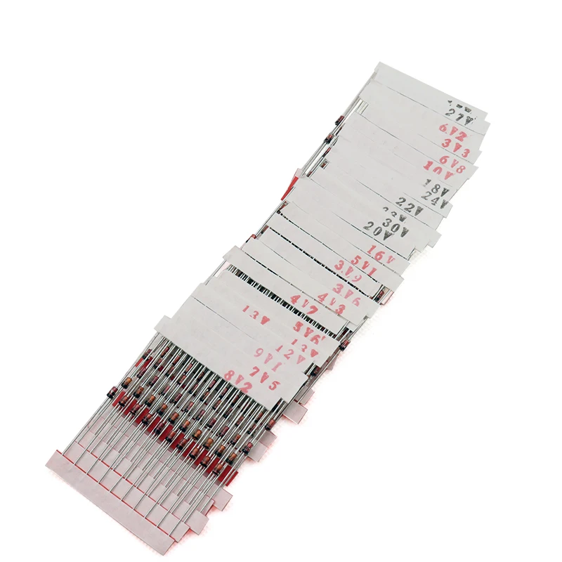 Набор диодов Zener 250 шт. 25 значений 1 Вт 3 в 33 в|zener diode|zener diode assorted kitzener |