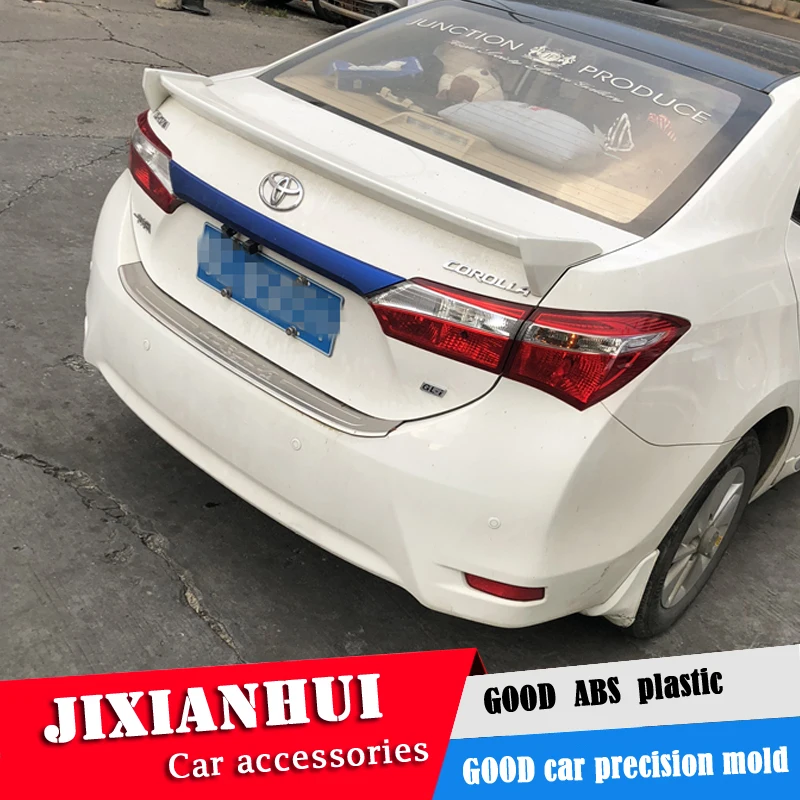 Спойлер для Corolla 2014 2017 Toyota TRDL ABS пластик Материал заднее крыло автомобиля Цвет