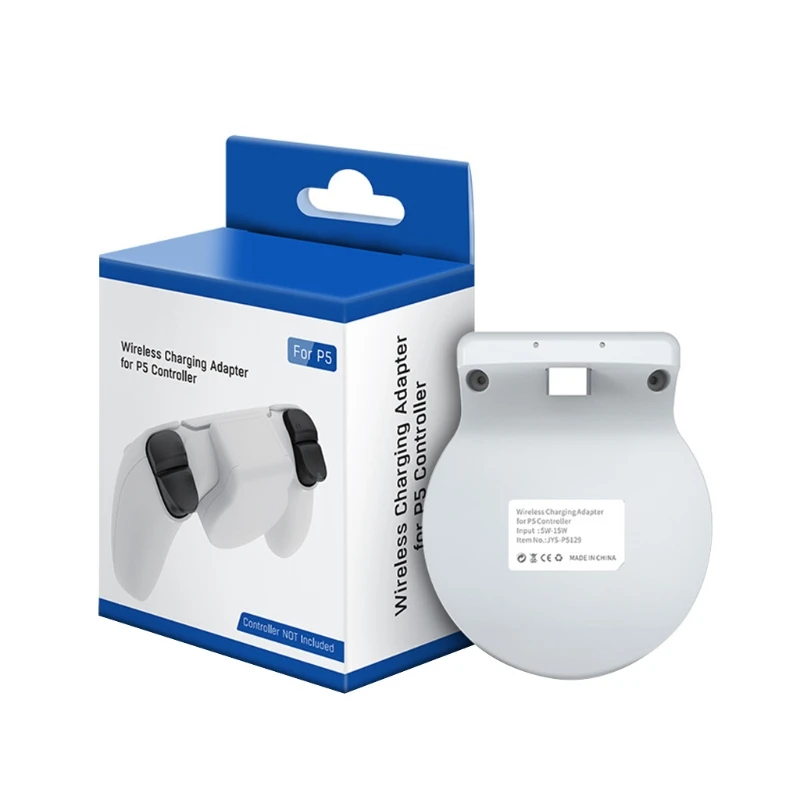 

Upgraded Charging Station Dock Charger Adpater with LED Indicator for PS5 Controllers, Safety Chip Intelligent Protectio K3NB