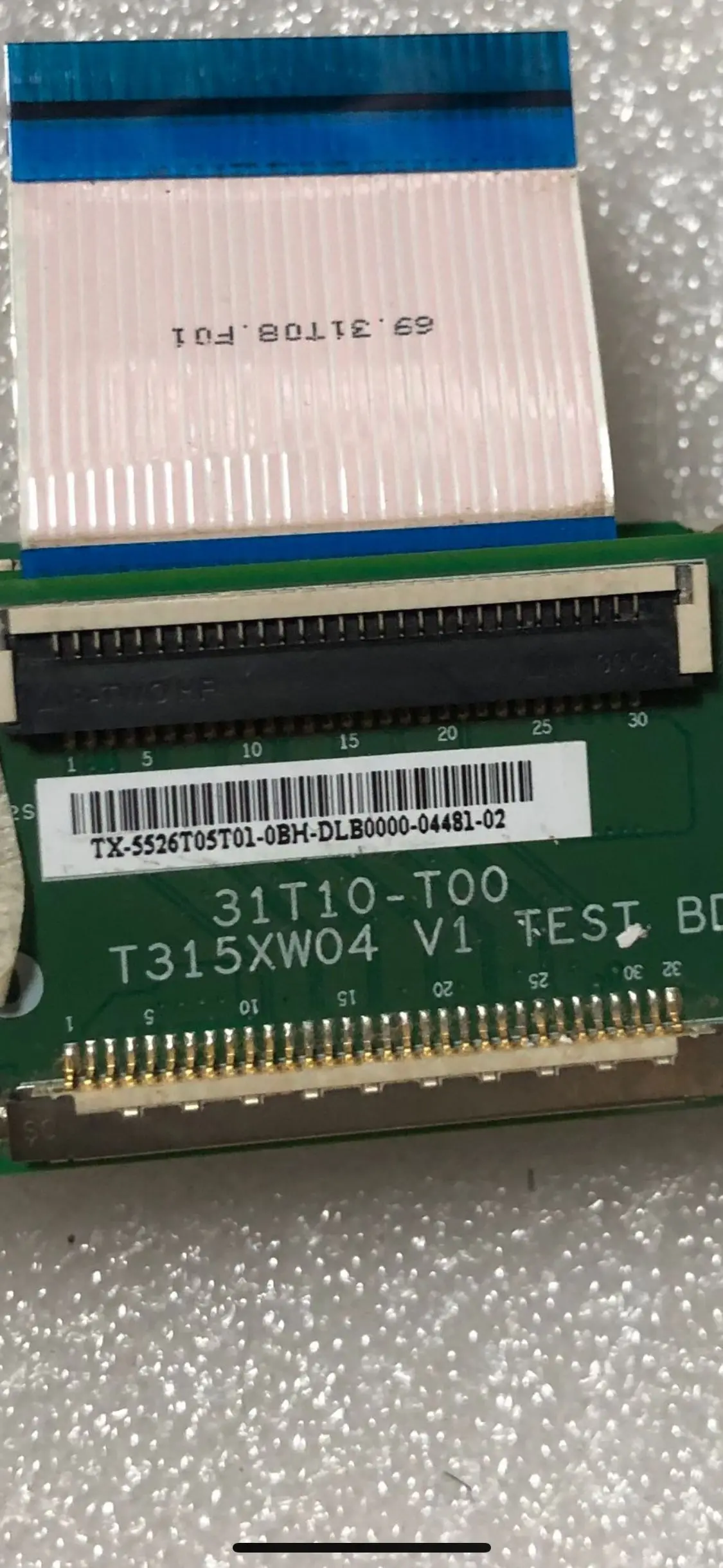 1 шт./Лот хорошее качество оригинальный Женский ЖК телевизор 31T10 T00 T315XW04 V1 тест BD|tv