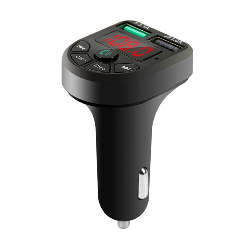 

Автомобильное зарядное устройство с двумя USB-портами и поддержкой Bluetooth