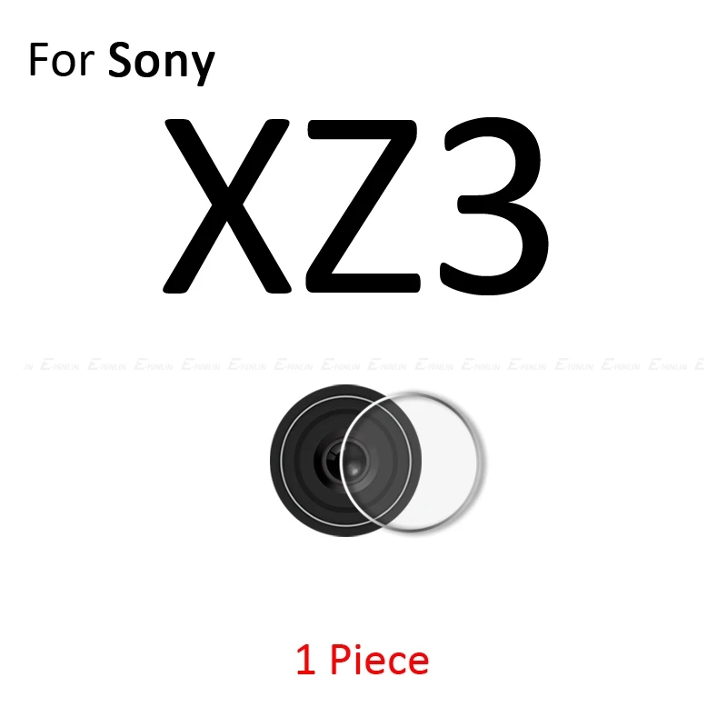 Задняя Защитная пленка для объектива камеры для sony Xperia 1 5 10 L2 L1 XZ3 XZ2 Premium Compact XA2 Plus ультра закаленное стекло - Цвет: For XZ3