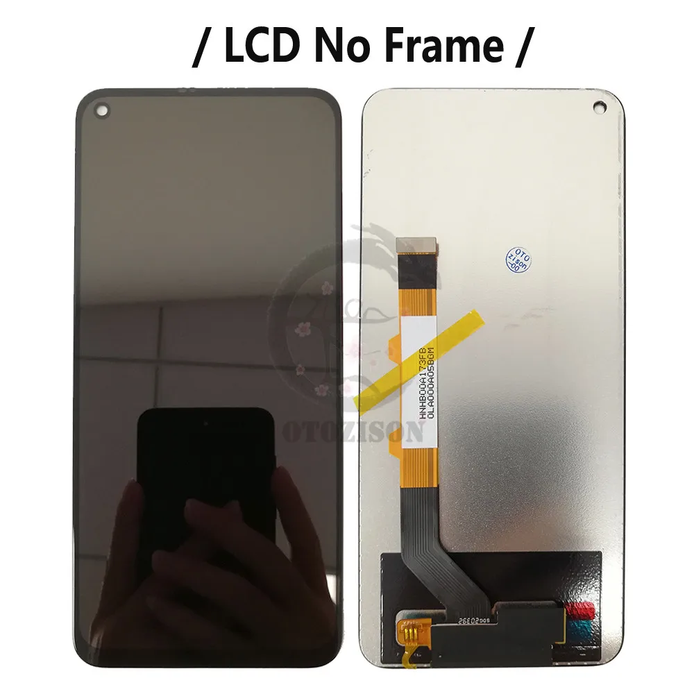 6 53 "ЖК экран для Xiaomi Redmi Note 9 5G дисплей M2007J22C с цифровым преобразователем