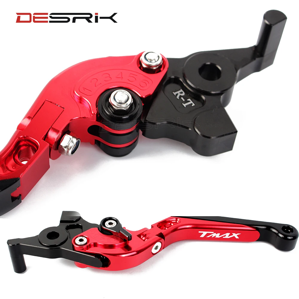 

Motorcycle Accessories CNC Adjustable Folding Brake Clutch Levers For YAMAHA TMAX 530 TMAX 530 SX/DX 2012-2017