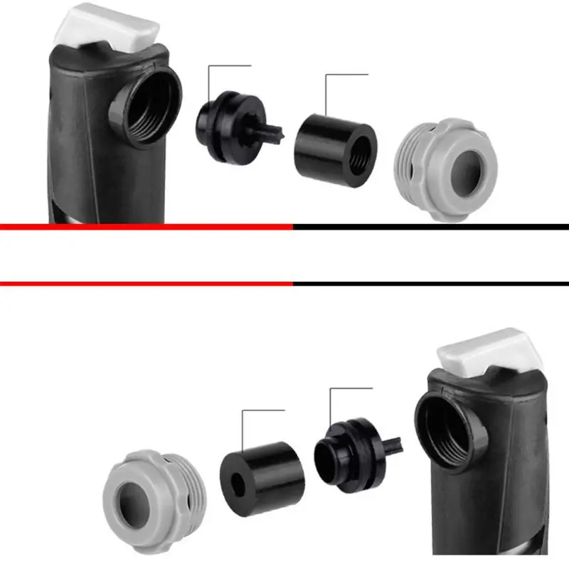 Ручной велосипедный мини насос высокого давления портативный клапан с