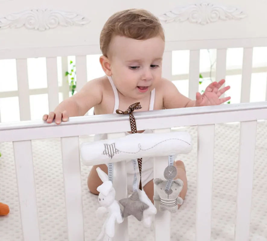 IMBABY детская коляска, висячий кролик, детская коляска, подвесная Колыбель подвесная Детская безопасность, брелок-плюшевая игрушка