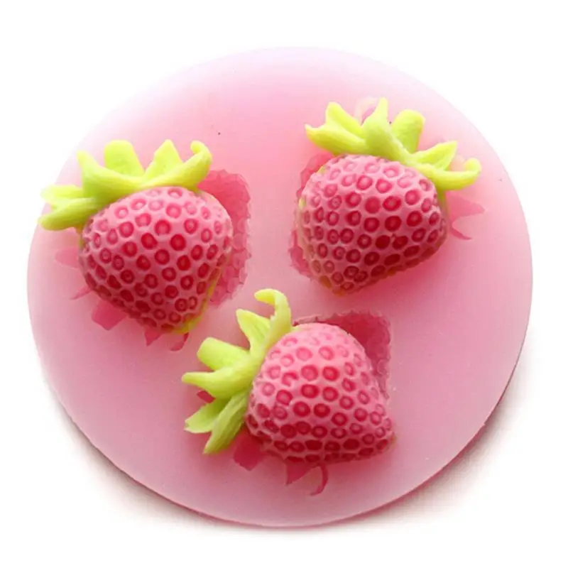 Форма фрукты клубника для изготовления шоколадного желе | Дом и сад