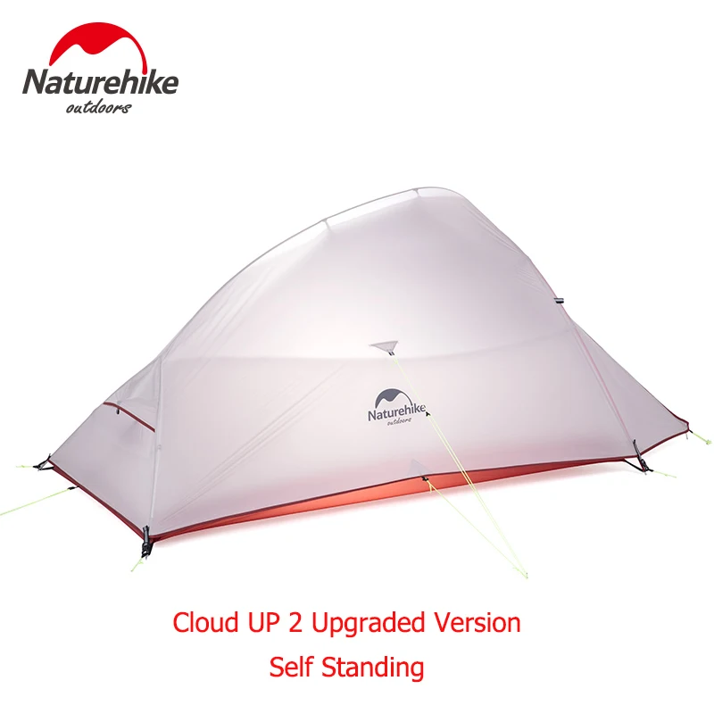 NatureHike палатка 20D силиконовая двухслойная облачная Серия 1 2 3 человека Сверхлегкая