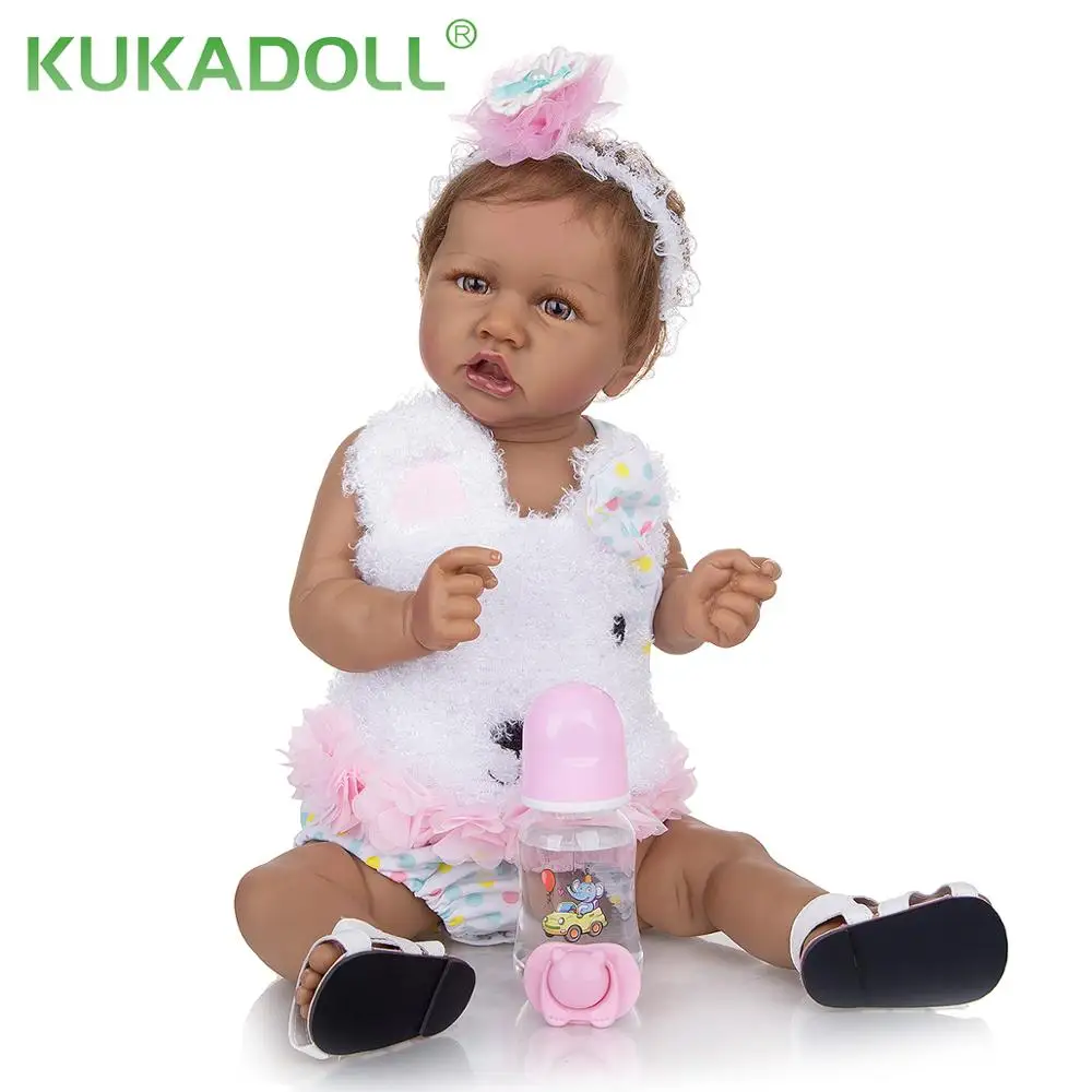 

KUKADOLL Reborn Baby Dolls Full Body Silicone Girl Live Doll Fast Delivery Baby Girl For Children Toy Birthday Present
