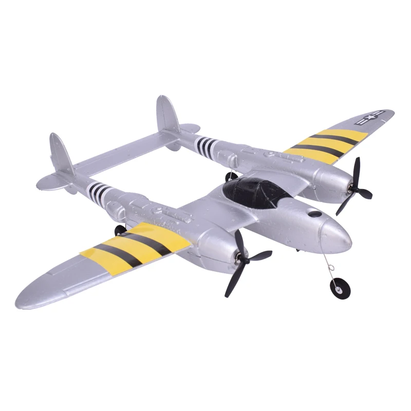 FX-816 моделирование P38 самолет 2 4 GHz RC 2CH модель самолета с фиксированным крылом