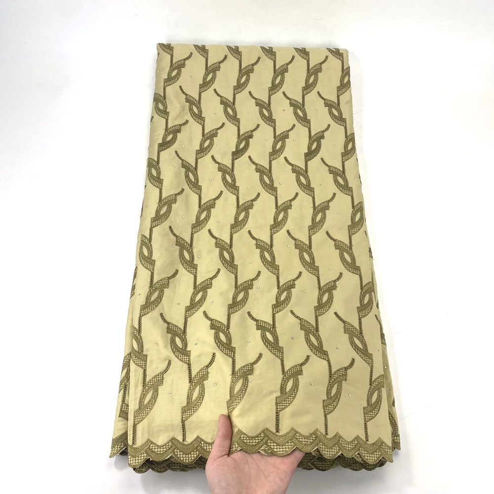 Высококачественная африканская швейцарская вуаль кружевная 2055 польская