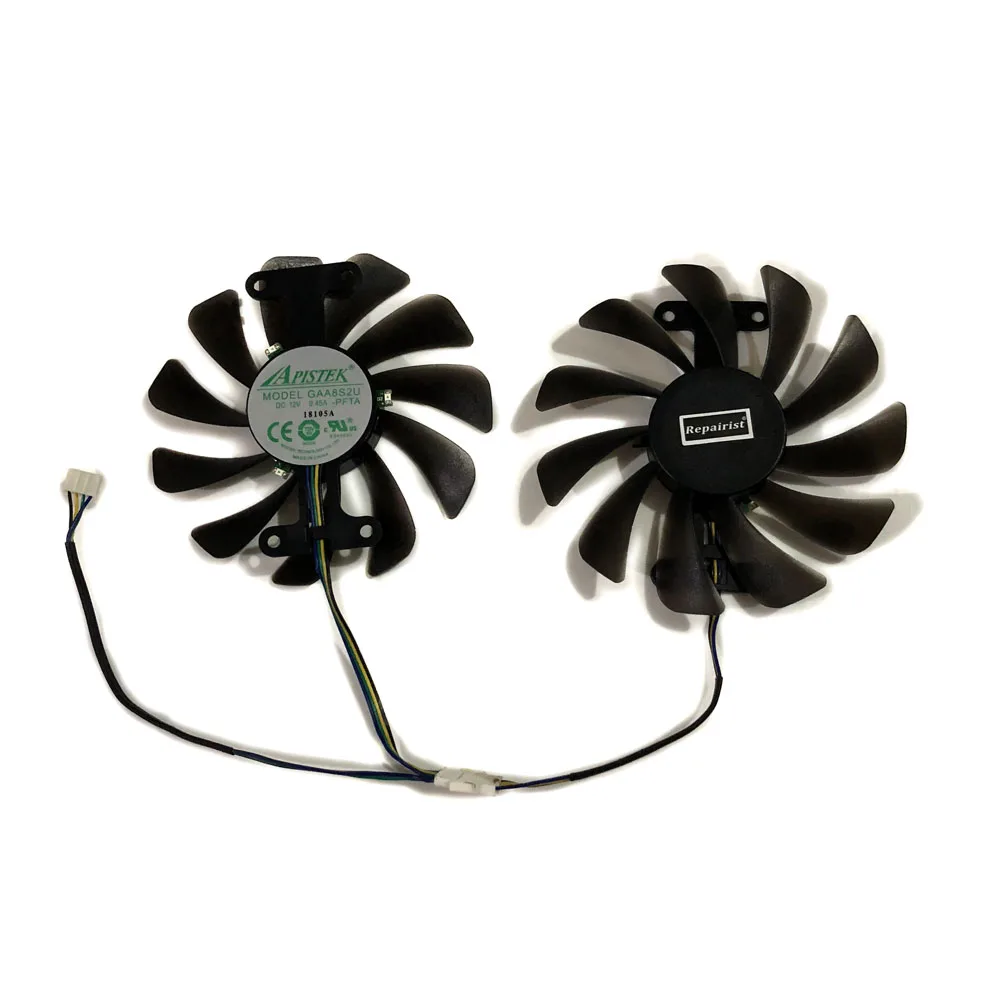 2 шт./компл. GFM10012H12SPA GAA8S2U 95 мм DC 12 В охлаждающий вентилятор для ZOTAC GTX1070/1080 AMP ED 8GB в