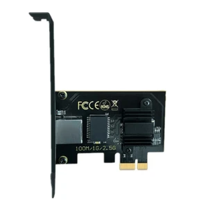 for 2 5g gigabit gaming network card wired network card 2500m computer adapt to ethernet card 2 5 pcie adapter free global shipping