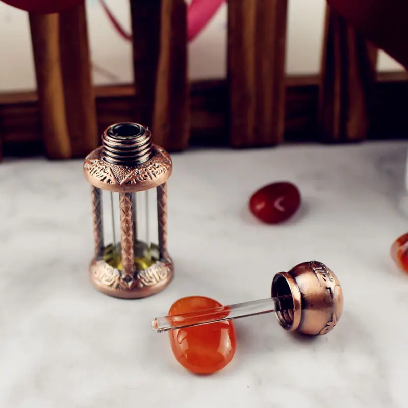 3 шт./лот маленькая металлическая флакон для духов в стиле ретро мл пустые флаконы