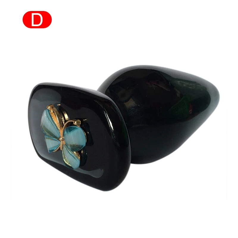 Хрустальная Анальная пробка мастурбатор реалистичный фаллоимитатор женские