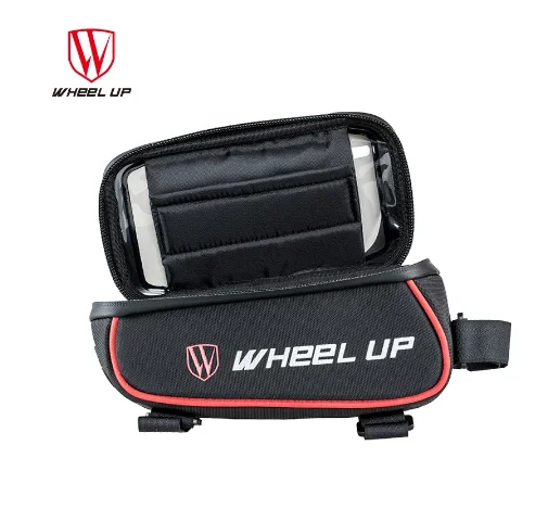 

Screen Touch Rainproof Top Tube Bicycle Bag Anti-deform Cycling Frame Bag Mini Reflective Outdoor Sports Bag Bike Pouch Panniers