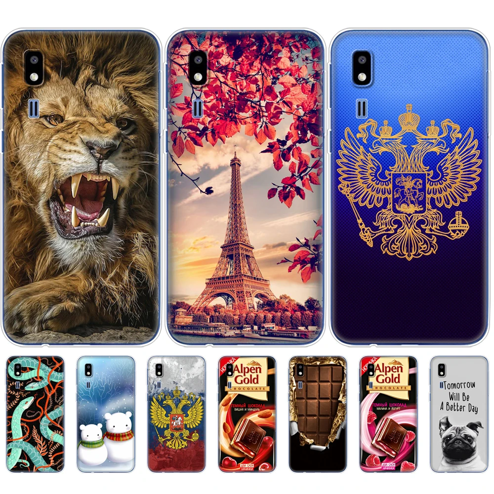 Для Samsung Galaxy A2 Core чехол 2019 силиконовый мягкий ТПУ задняя крышка для A 2 ядра A2Core A260F 5