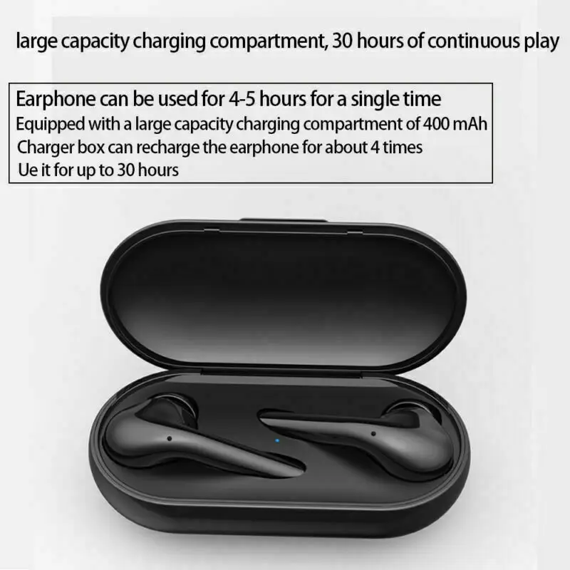 

newTWS Bluetooth 5.0 Earphone Wireless Earphones Sport Wireless Touch-Control IPX7 Headset With Hands-Free Call For Xiaomi Phone