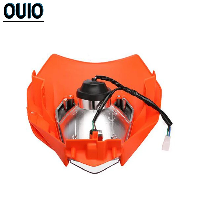 35 Вт мотоцикл светильник сборка лазерной головки лампы маска для мотоциклов KTM H4