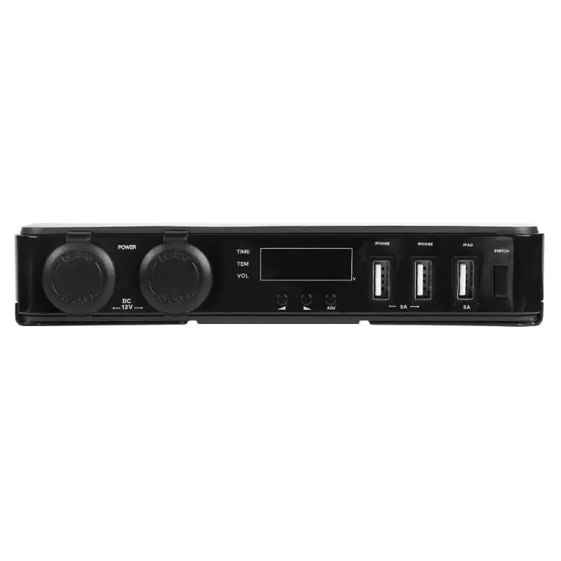 12 V/24 V 2 Way розетка для автомобильного прикуривателя Разветвитель USB зарядное устройство адаптер Прямая поставка