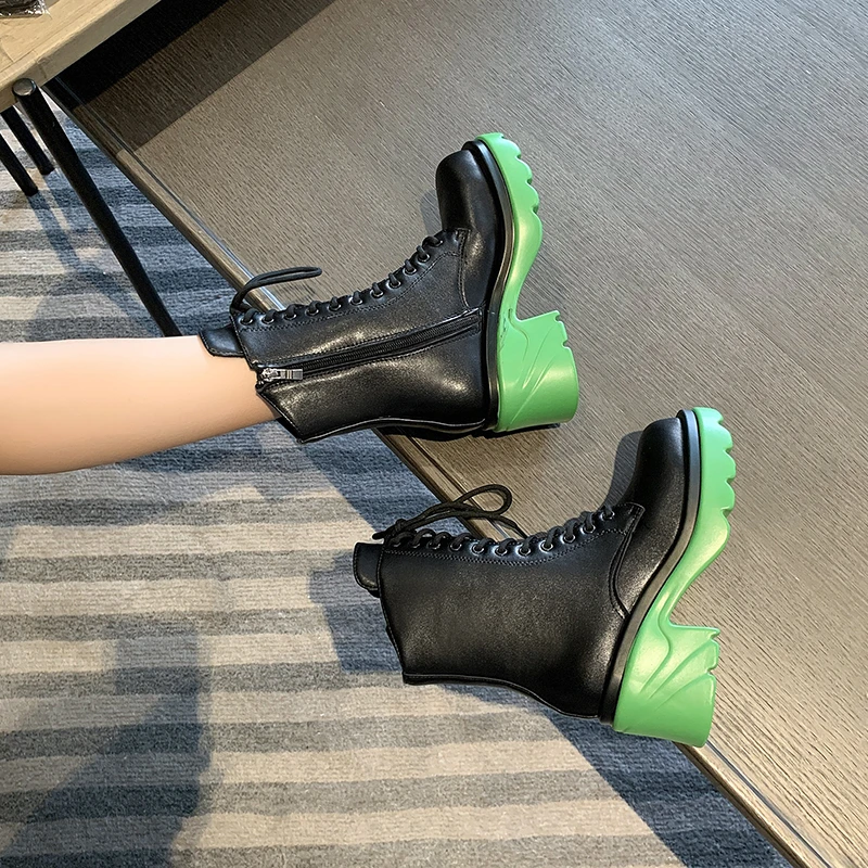 2021 Fashion New British Style short Boots Autumn and Winter All-match Comfortable Short Barrel Knight Boots Women Ladies