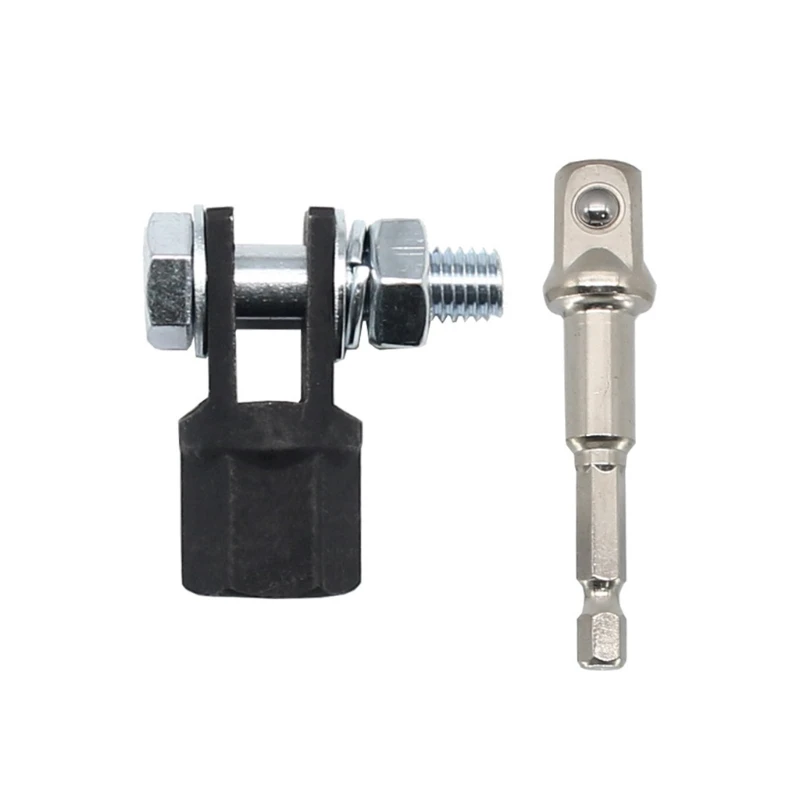 

50LC Universal 1/2 Inch Vanadium Steel Scissor Jack Adapter+Drive Impact Wrench Kit 1/2 Inch RV Trailer Leveling Jack